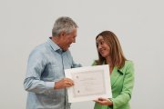 La secretaria general de Protección Civil y Emergencias en el Ministerio del Interior, Virginia Barcones, entrega las Medallas al Mérito de Protección Ciudadana en Castilla y León.