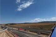 Estado de las obras en el tramo Villamayor del Río-Santo Domingo de la Calzada.