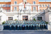 Imagen de grupo de los nuevos guardias civiles.