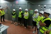i-DE acerca sus instalaciones a los alumnos burgaleses del Simón de Colonia.