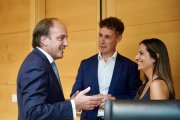 El consejero de Agricultura, Ganadería, Medio Rural y Política Ambiental, Joaquín Antonio Pino, presenta el programa de actuaciones que desarrollará por su departamento en la XII legislatura.