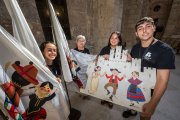 De izquierda a derecha: Celia Cueva, Magdalena Aguilar, Ariadna Miranda y Adrián Marcos.