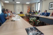 Reunión para diseñar el dispositivo de seguridad de la Vuelta a Burgos.