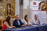 Laura Sebastián (Fundación Círculo), Carlos Izquierdo (Ars Burgensis), Andrea Ballesteros (Ayuntamiento de Burgos) y Diego Crespo.