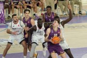 Iñaki Ordóñez, durante un partido con el UEMC Baloncesto Valladolid.