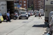 Las calles de Gamonal donde más se nota la falta de aparcamiento son la calle Santiago, Francisco Grandmontagne y la calle Vitoria.