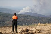 Imagen de archivo del incendio forestal de Veguellina.