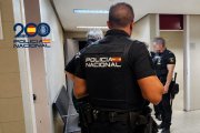 Un momento de la detención.