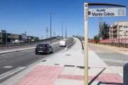 Viaducto de alcalde Martín Cobos, en pleno polígono industrial Burgos Este.