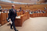 El Procurador del Común de Castilla y León, Tomás Quintana, presenta en el pleno de las Cortes el Informe Anual de la institución correspondiente al año 2024.