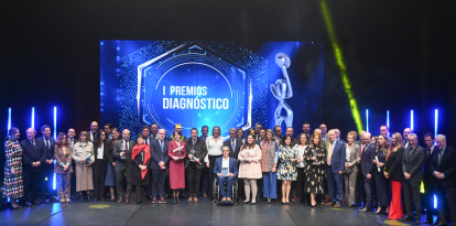 Imagen de la gala de entrega de los I Premios Diagnóstico de CyLTV