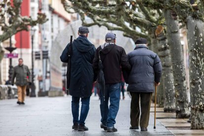 Personas mayores con pensiones no contributivas son parte importante de los beneficiarios de este tipo de ayudas. TOMÁS ALONSO