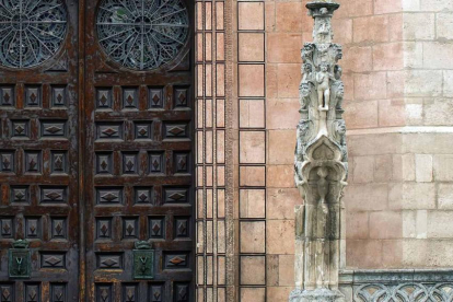 Puertas de Santa María de la Catedral de Burgos. TOMÁS ALONSO
