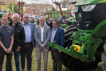 El presidente de la Junta, Alfonso Fernández Mañueco, ha inaugurado la Feria Nacional de Maquinaria Agrícola de Lerma.