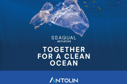 Antolin y SEAQUAL INITIATIVE, una alianza circular azul: interiores de automóvil por un océano limpio.