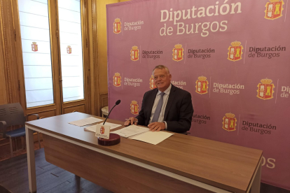 Lorenzo Rodríguez, portavoz en funciones de la Diputación de Burgos