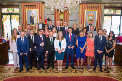 Integrantes de la nueva Corporación municipal.