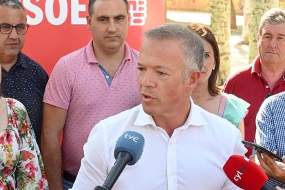 El senador del PSOE por Burgos, Ander Gil, en una imagen de archivo.