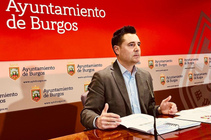 Daniel de la Rosa, portavoz municipal del grupo socialista en el Ayuntamiento.