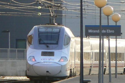 Estación de tren de Miranda de Ebro.