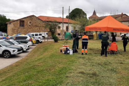 Operativo de búsqueda de un hombre desaparecido en Merindad de Montija.