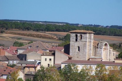 Vista general de La Horra.