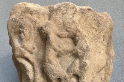 Imagen de uno de los capiteles.