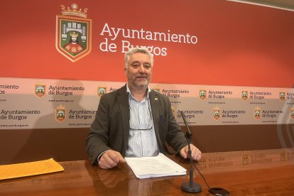 Carlos Niño, concejal de Medio Ambiente en el Ayuntamiento de Burgos.