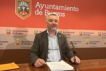Carlos Niño, concejal de Medio Ambiente en el Ayuntamiento de Burgos.