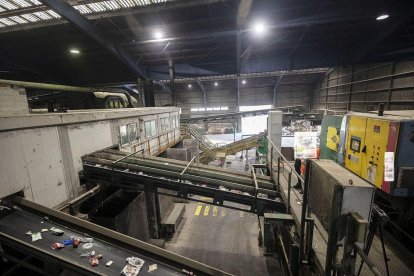 Imagen de archivo del interior del CTR de Cortes.
