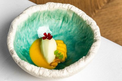 Mango, apio y lima.