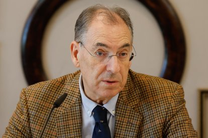 Miguel Ángel Benavente, presidente de la patronal burgalesa.