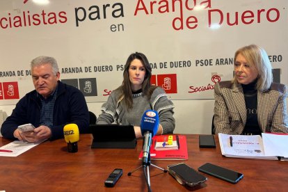 Ildefonso Sanz, Laura Jorge y Amparo Simón