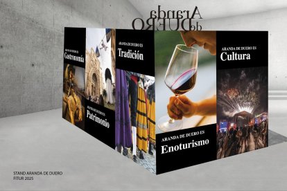 Así será el stand de Aranda