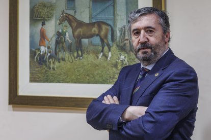 Tomás Fisac es el presidente del Colegio Oficial de Médicos de Burgos.