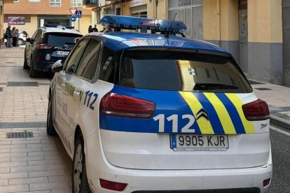 Imagen de una actuación de la Policía Local de Aranda