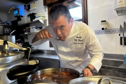 Javier Izquierdo es el chef de El Viso en Gumiel de Mercado