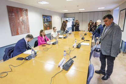 Una de las sesiones de la comisión de investigación del caso Prepay.