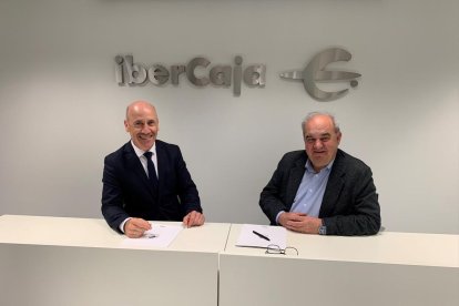 Ibercaja y la Federación de Empresas del Metal de Burgos firman un nuevo convenio de colaboración.