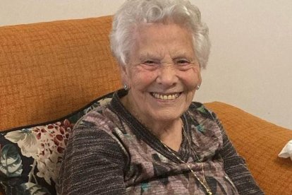 Antonia acaba de cumplir 100 años