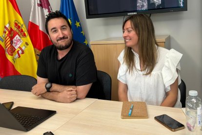 Guillermo López Leal y Belén Esteban