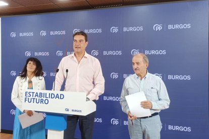 Inmaculada Sierra, Ángel Ibáñez y Ramiro Ibáñez.