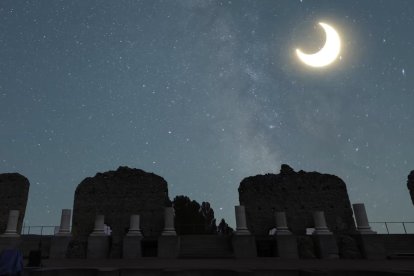 Clip del vídeo promocional creado por Sodebur para el evento astronómico.