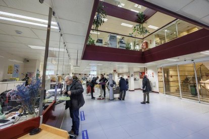 Interior del Ayuntamiento de Burgos.