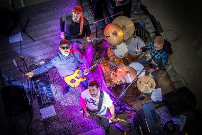 Lolablue, antes de su concierto en Campo Base Escalada el pasado mes de septiembre.