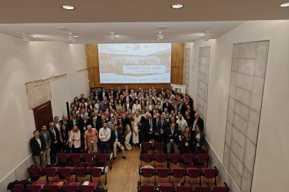 Imagen del congreso celebrado en el Palacio de Saldañuela.