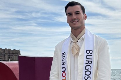 Alejandro es el representante de Burgos en el certamen.