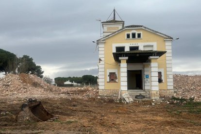 El derribo ya está muy avanzado