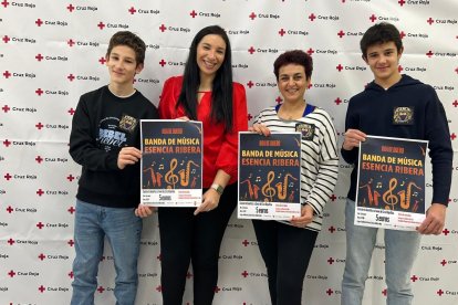 Imagen de la presentación del concierto benéfico de Roa