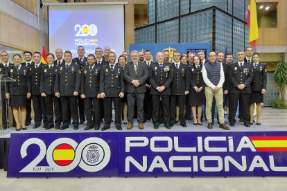 Celebración del 202 aniversario de la Policía Nacional.